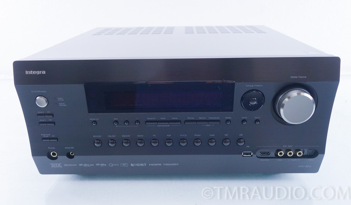 Integra DHC-80.6 Home Theater Preamplifier / Processor — The Music