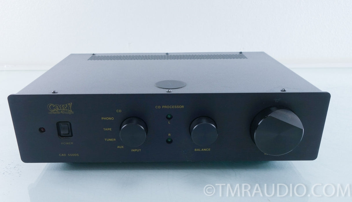 Cary CAD 5500S "CD Processor" Preamplifier (missing power supply)