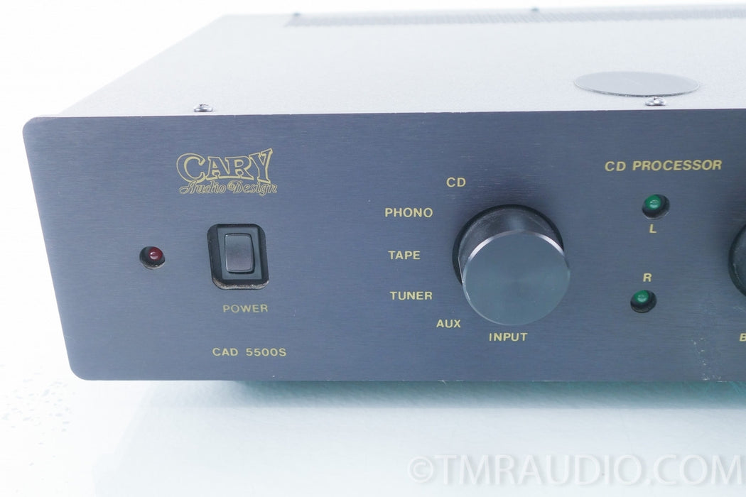 Cary CAD 5500S "CD Processor" Preamplifier (missing power supply)