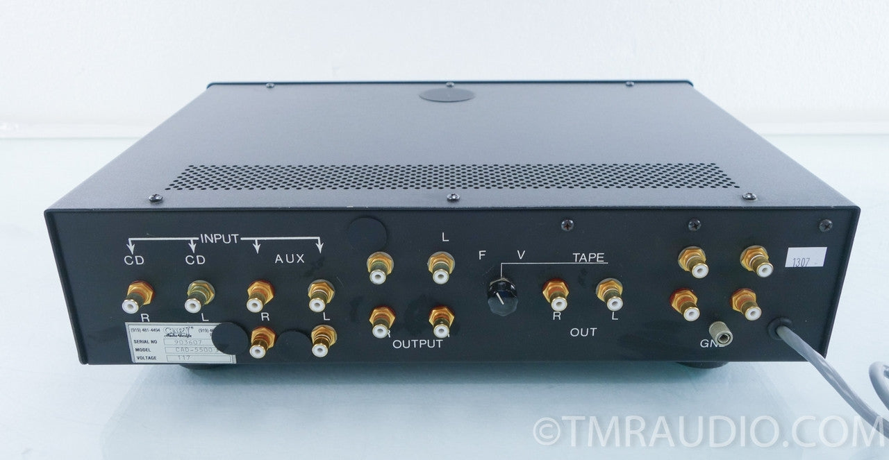 Cary CAD 5500S "CD Processor" Preamplifier (missing power supply)