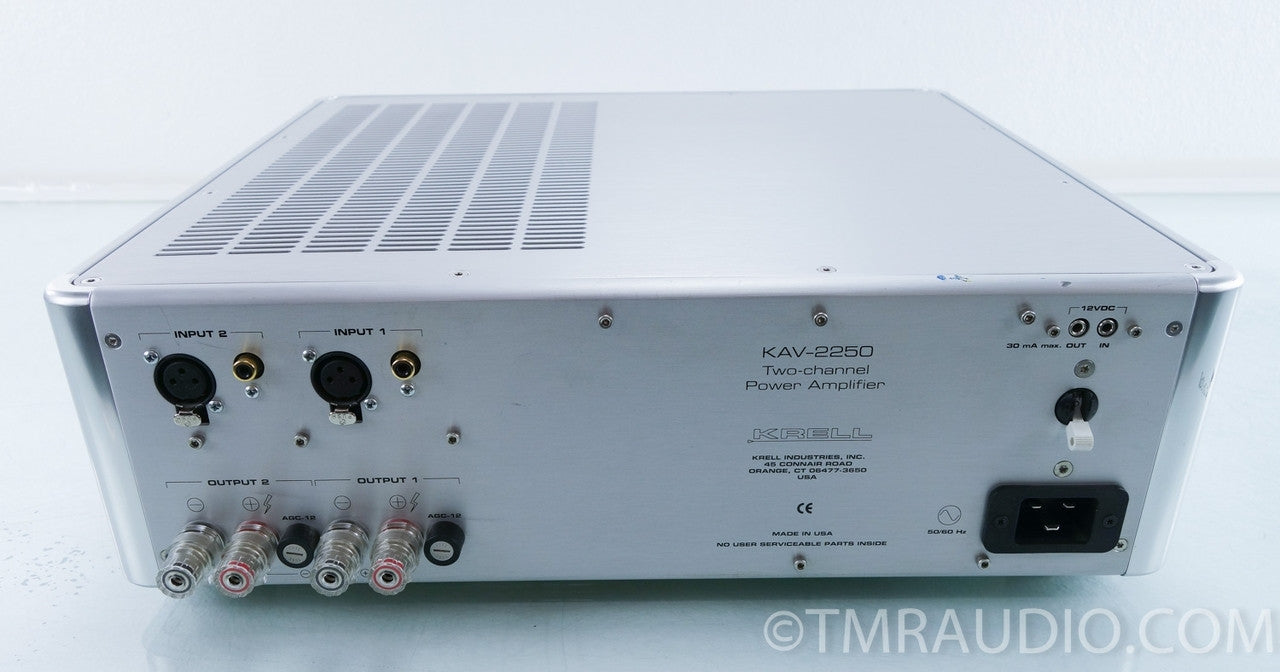 Krell KAV-2250 Stereo Power Amplifier