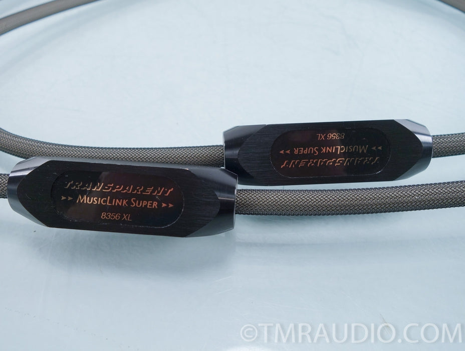 Transparent MusicLink Super RCA Cables