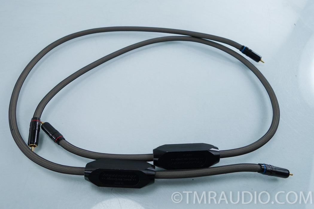 Transparent MusicLink Super RCA Cables