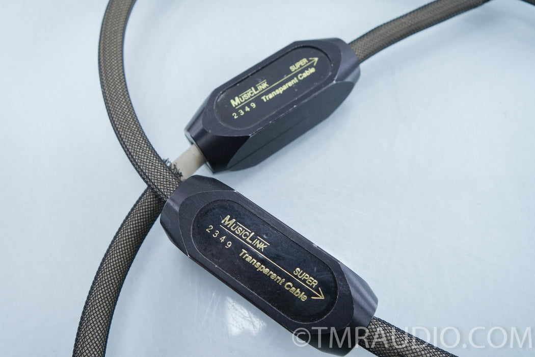 Transparent MusicLink Super RCA Cables