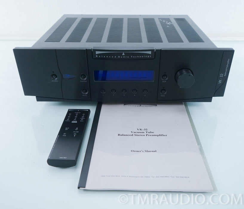 Balanced Audio Technology VK-32 Tube Preamplifier