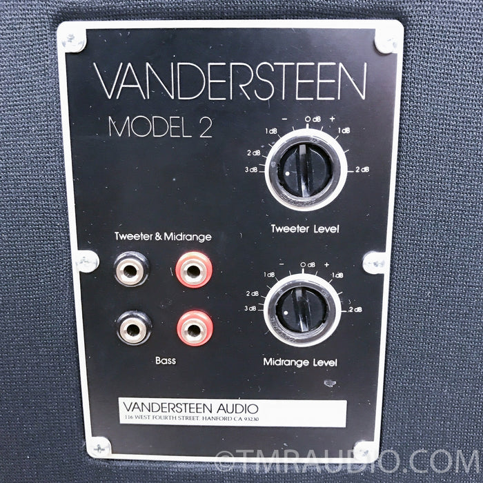 Vandersteen 2CE Floorstanding Speakers w/ Metal Stands