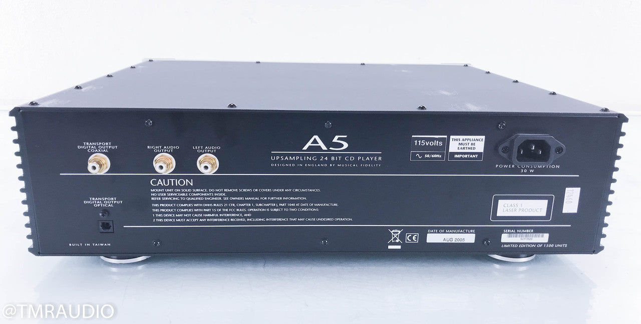 Musical Fidelity A5 Upsampling 24-Bit CD Player