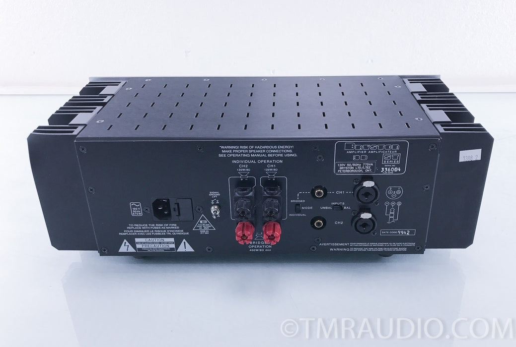 Bryston 3B-ST Power Amplifier