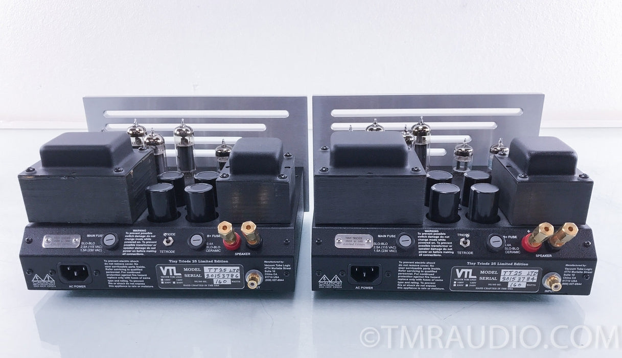 VTL Tiny Triode 25 Limited Edition Mono Tube Amplifiers