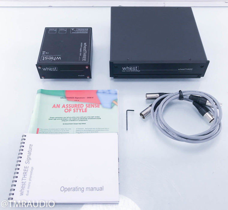Whest Audio whestTHREE Signature Dual Mono Phonostage