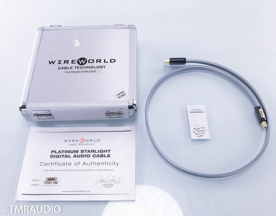 WireWorld Platinum Starlight USB Cable