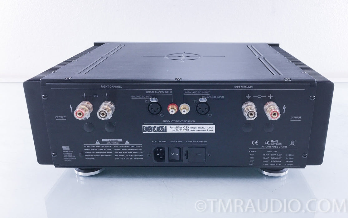 Coda CSX Power Amplifier