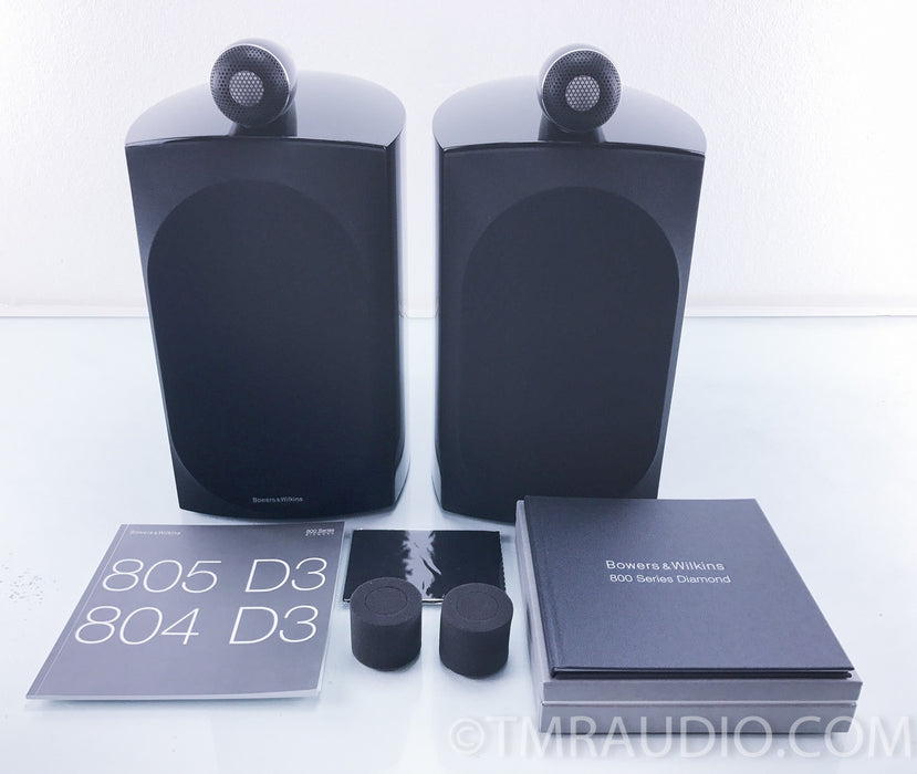 B&W 805 D3 Bookshelf Speakers