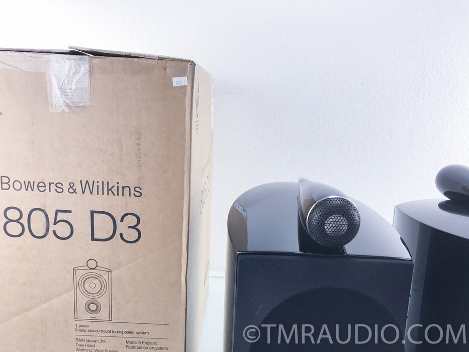 B&W 805 D3 Bookshelf Speakers