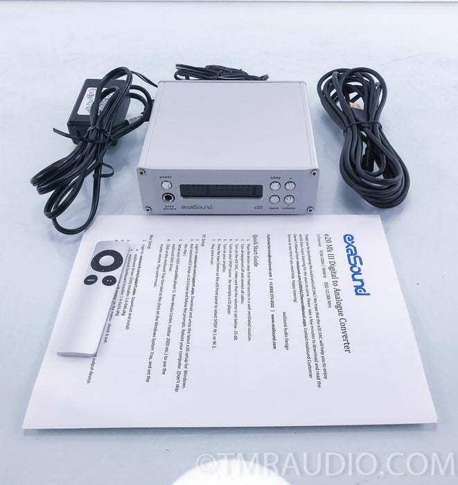 exaSound e20 Mk III DAC