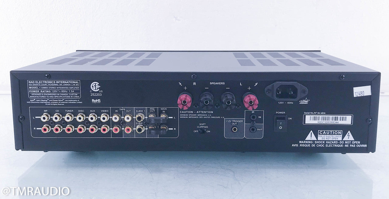 NAD C 326BEE Stereo Integrated Amplifier
