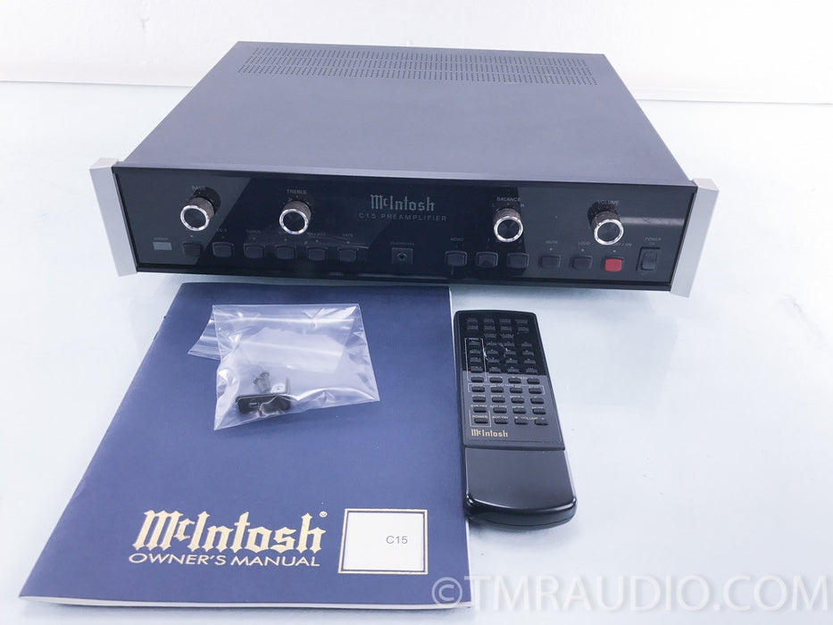 McIntosh C15 Stereo Preamplifier w/ MM Phono