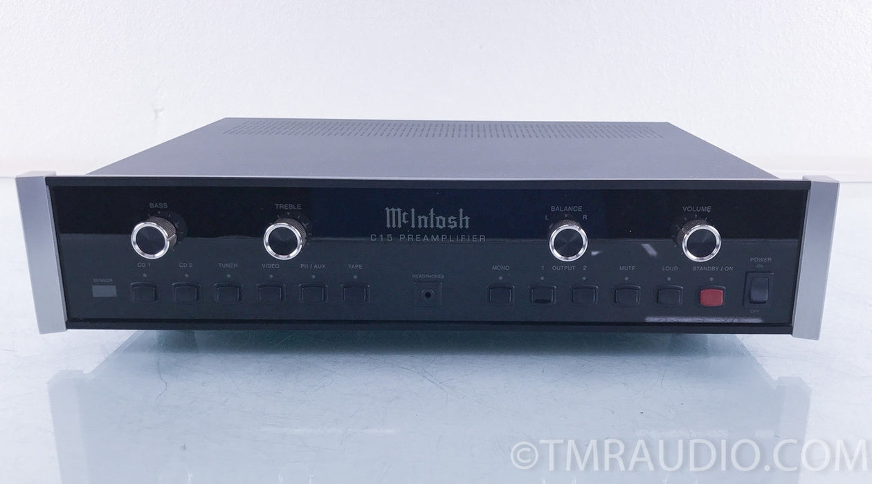 McIntosh C15 Stereo Preamplifier w/ MM Phono