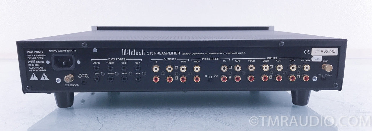 McIntosh C15 Stereo Preamplifier w/ MM Phono