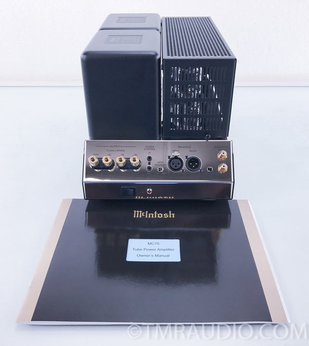 McIntosh MC75 Mono Tube Power Amplifiers