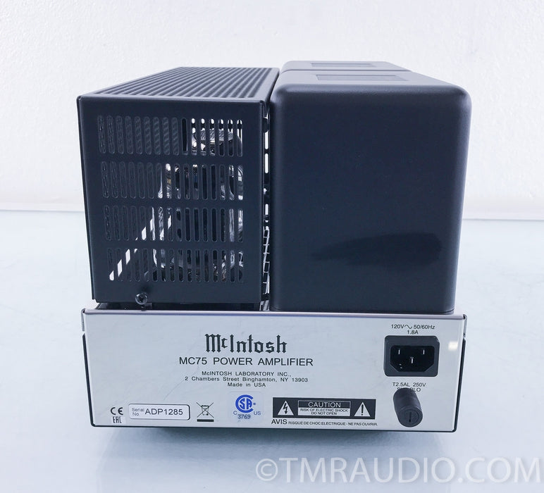 McIntosh MC75 Mono Tube Power Amplifiers