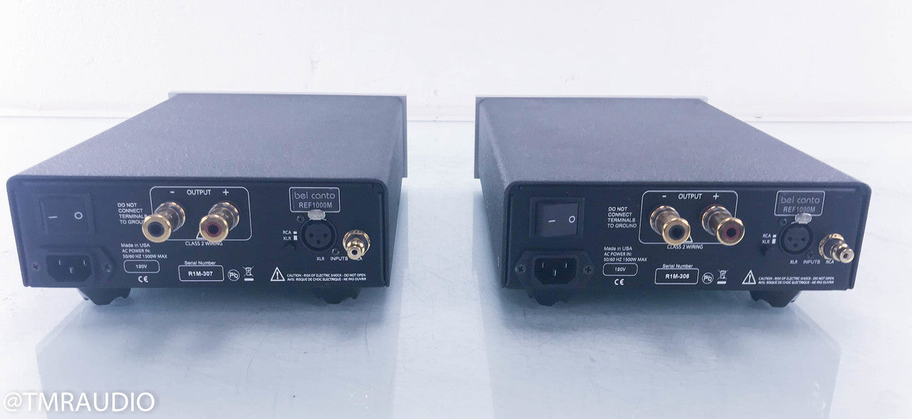 Bel Canto eOne REF1000M Mono Power Amplifiers