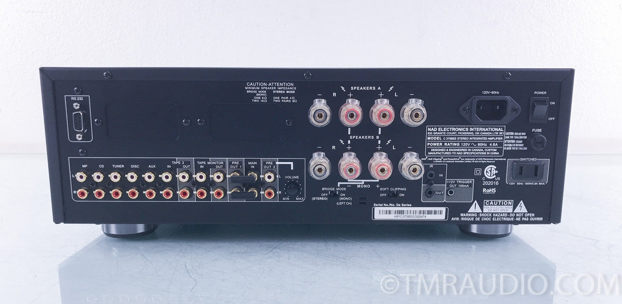 NAD C 375BEE Stereo Integrated Amplifier