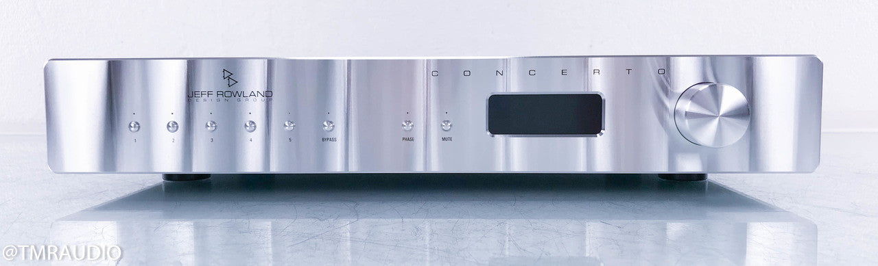 Jeff Rowland Concerto Stereo Integrated Amplifier — The Music Room