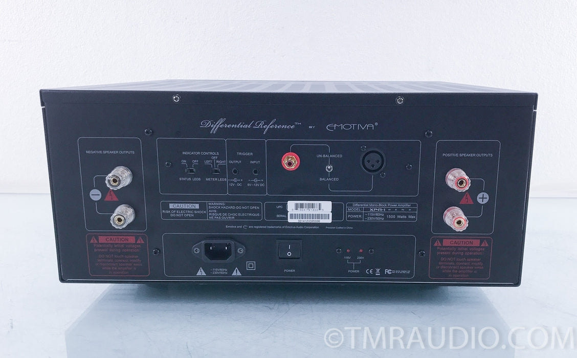 Emotiva XPA-1 GEN 2 Monoblock Power Amplifier