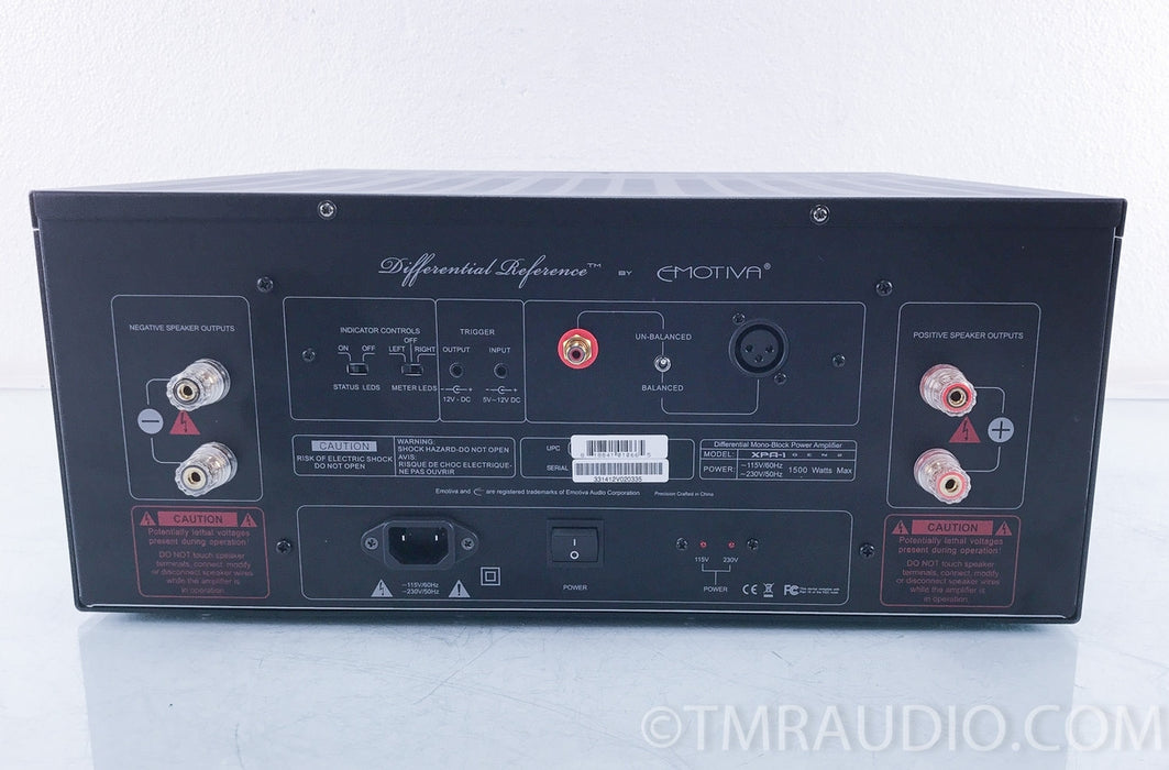 Emotiva XPA-1 GEN 2 Monoblock Power Amplifier