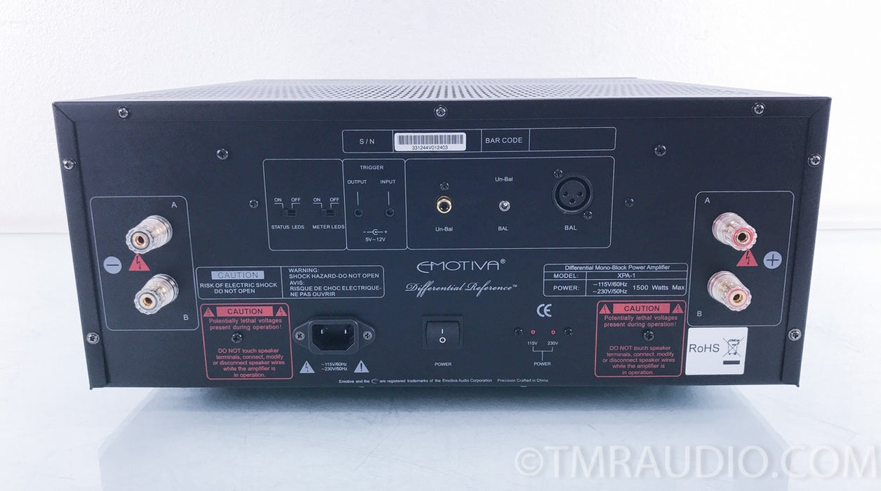 Emotiva XPA-1 Mono Block Power Amplifier (single)