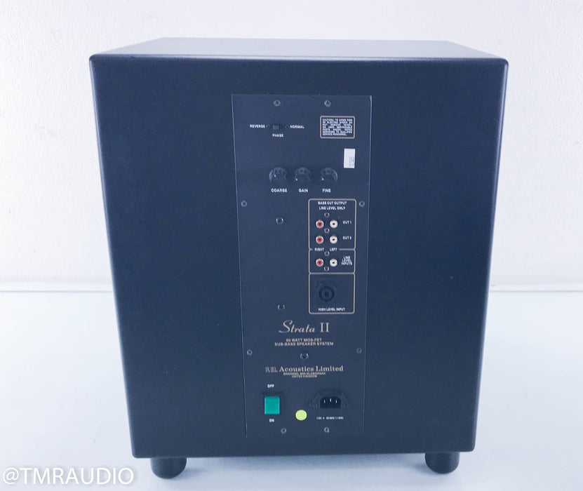 REL Strata II Powered Subwoofer