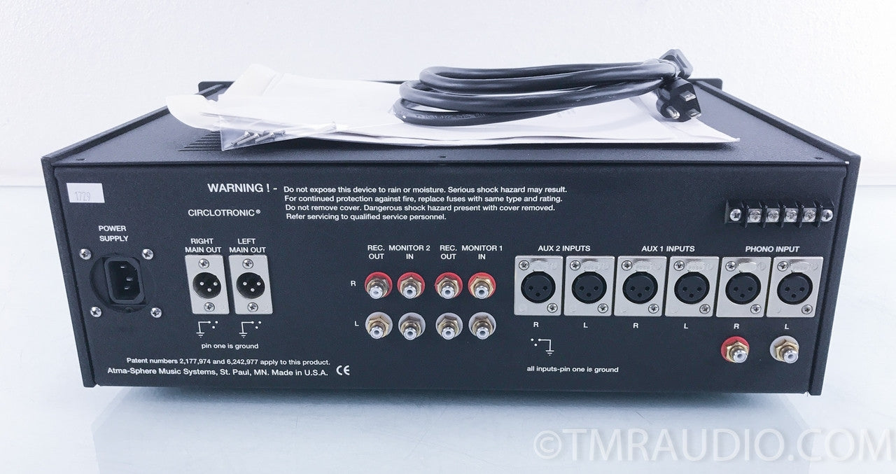 Atma-Sphere MP-3 Mk. 3.2 Tube Stereo Preamplfier