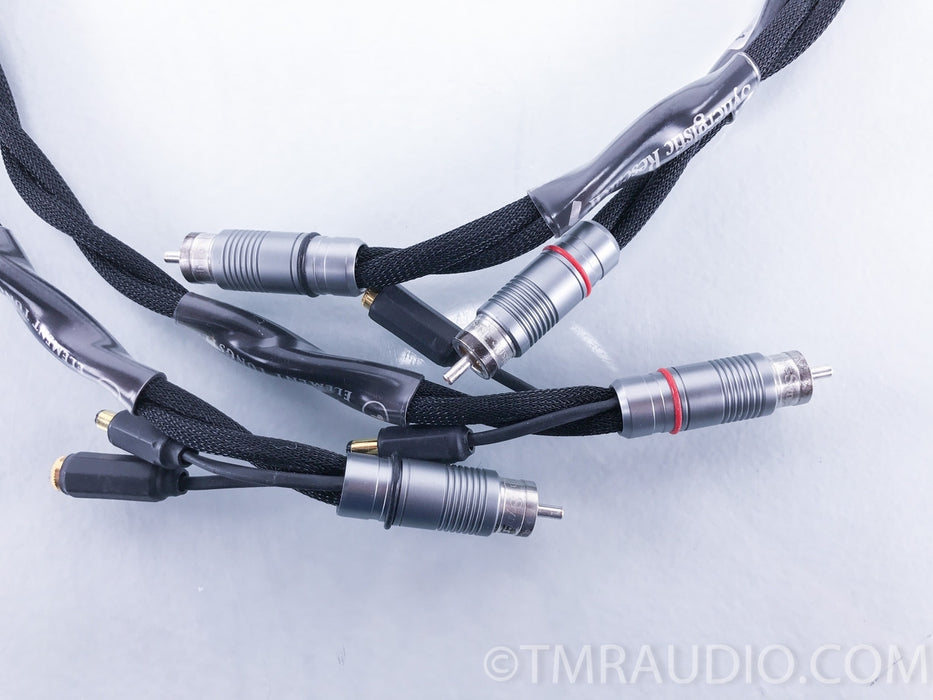 Synergistic Research Element Tungsten RCA Cables