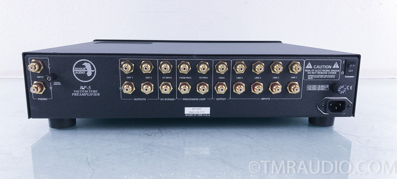 Rogue RP5 Tube Stereo Preamplifier