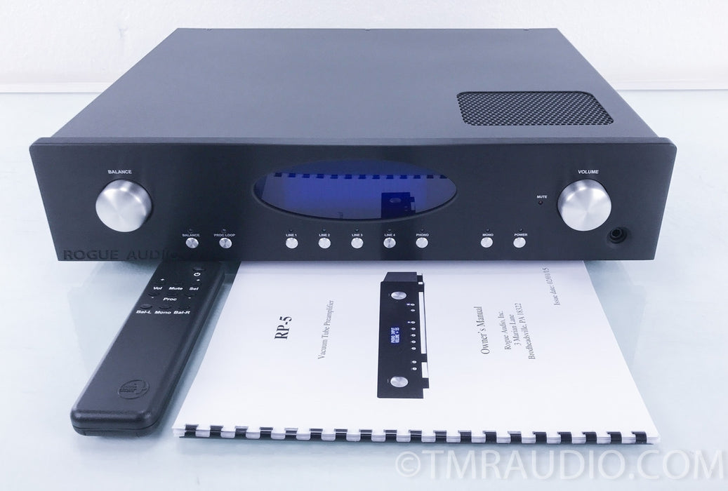 Rogue RP5 Tube Stereo Preamplifier