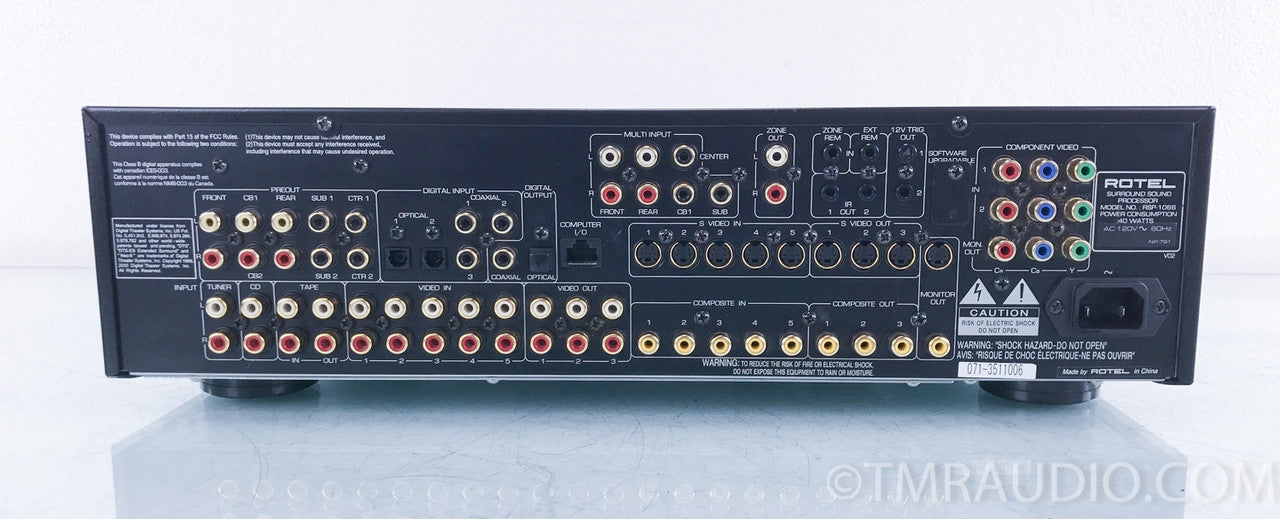 Rotel RSP-1066 Surround Preamplifier / Processor
