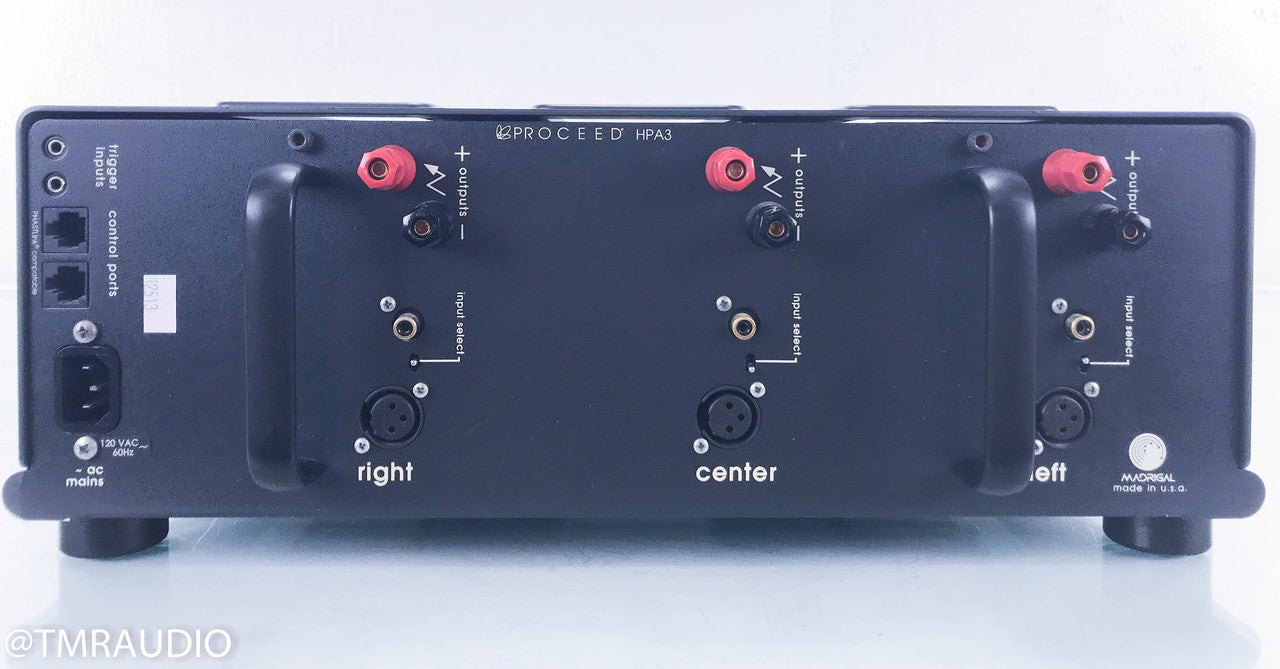 Proceed HPA 3 Three Channel Power Amplifier
