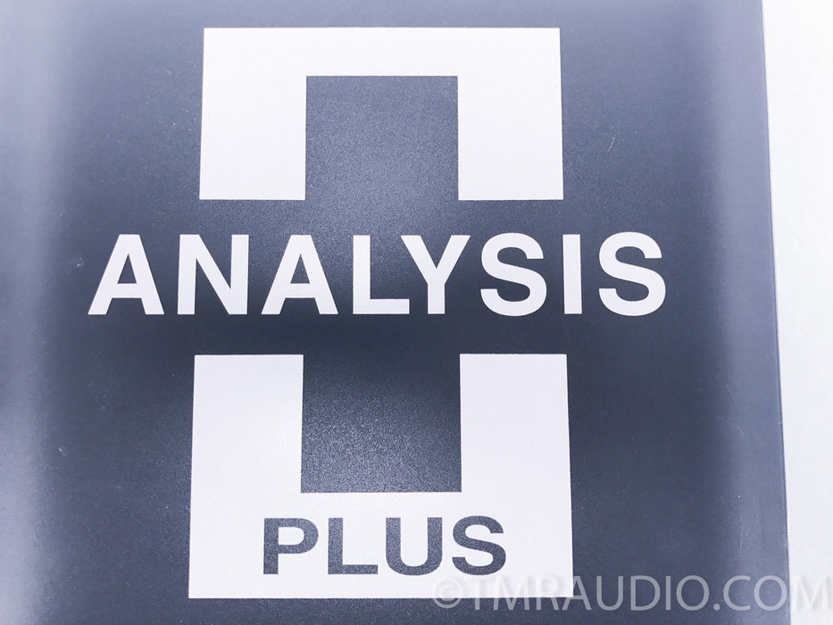 Analysis Plus Big Silver Oval Speaker Cables