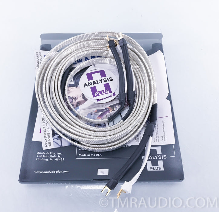 Analysis Plus Big Silver Oval Speaker Cables