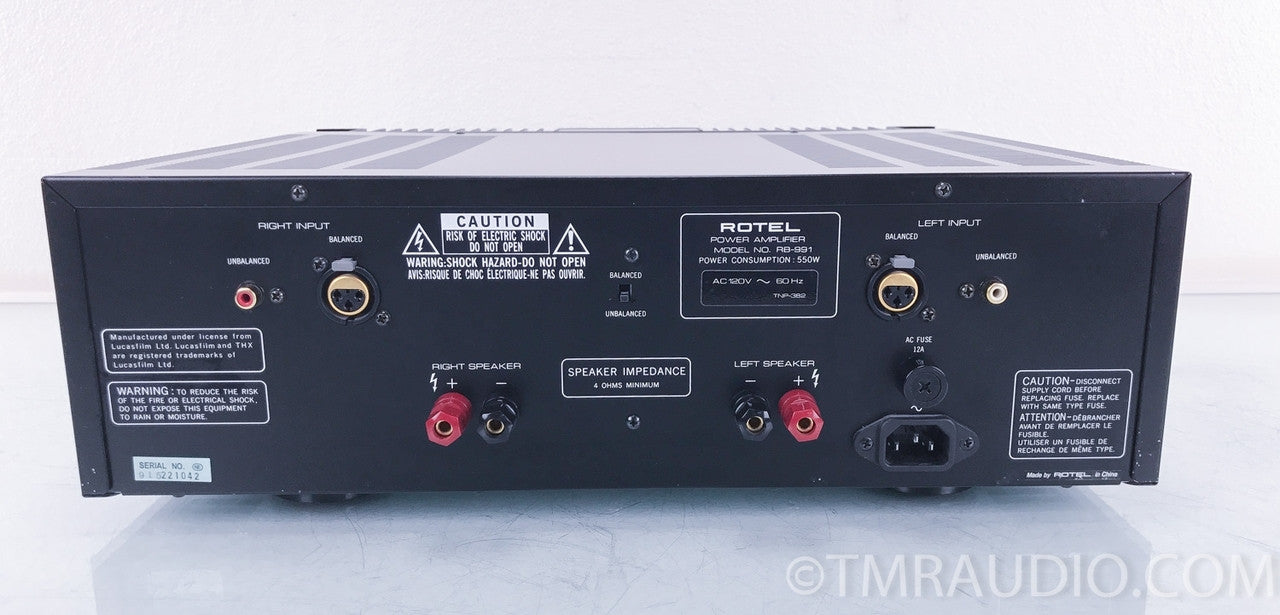 Rotel RB-991 Stereo Power Amplifier