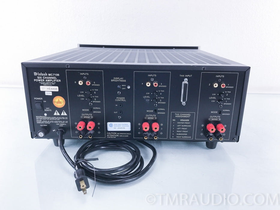 McIntosh MC7106 6 Channel Power Amplifier
