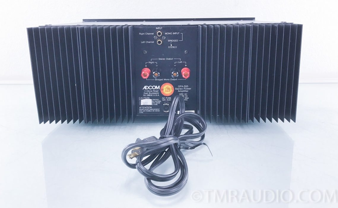 Adcom GFA-555 Stereo Power Amplifier