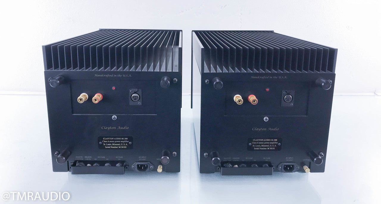 Clayton Audio M300 Mono Power Amplifiers