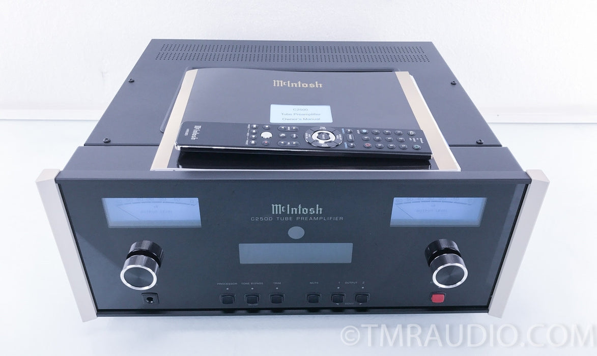 McIntosh C2500 Stereo Tube Preamplifier & DAC