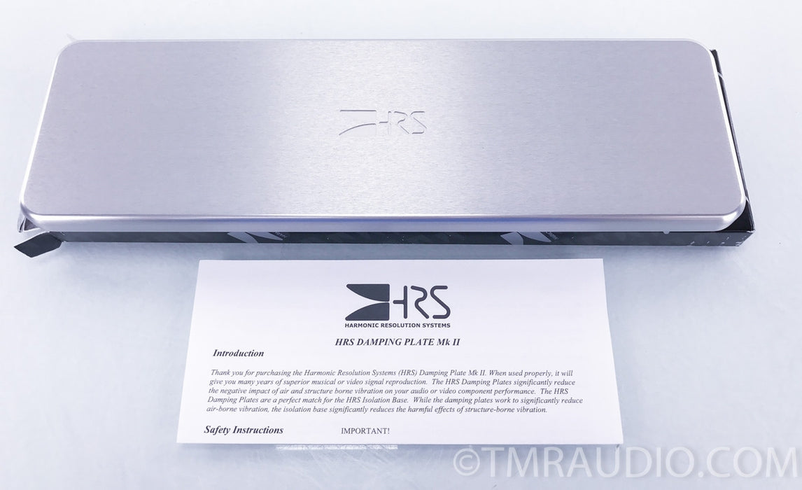 Harmonic Resolution Systems HRS Damping Plate MK II