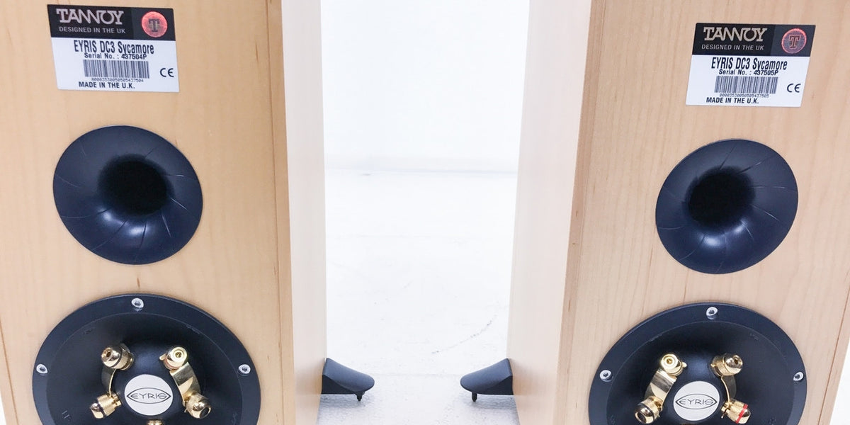 【送料無料】TANNOY EYRIS DC3 Svcamore 高級スピーカー Tannoy Eyris DC3 Floorstanding Speakers — The Music Room
