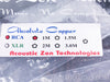 Acoustic Zen Technologies Absolute Copper RCA Cables