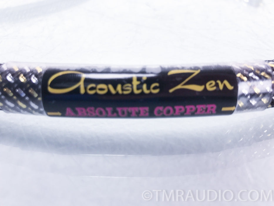 Acoustic Zen Technologies Absolute Copper RCA Cables