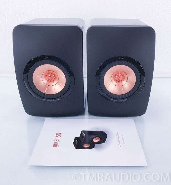 KEF LS50 Bookshelf Speakers